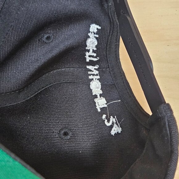 NWT Northside Boxing Club Snapback Hat Yupoong Black Acrylic/Wool Blend Adjustab - Picture 4 of 4